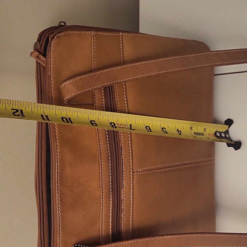 Tignanello Brown / Tan Shoulder Purse - Picture 6 of 10